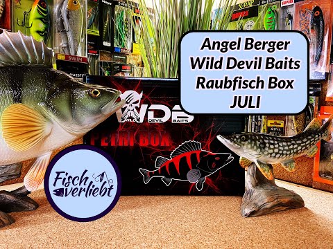 Weniger drin durch Inflation? Nicht in dieser Box! Angel Berger Wild Devil Baits Monatsbox Juli!
