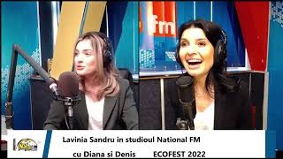 Lavinia Sandru - In Direct la National Fm vorbind despre EcoFest2022