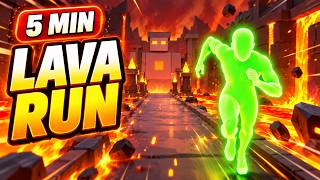 Immersive Interactive Warm Up : 5 Min POV Cardio Game  🌋 LAVA TEMPLE RUN #1 screenshot 2