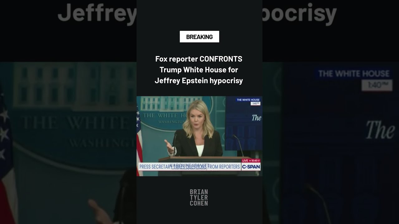 Wow Karoline Leavitt Confronted By Fed Up Fox Reporter