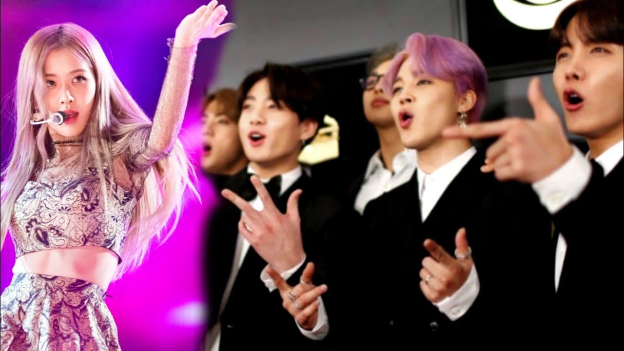 bts reacting to rosé dancing
