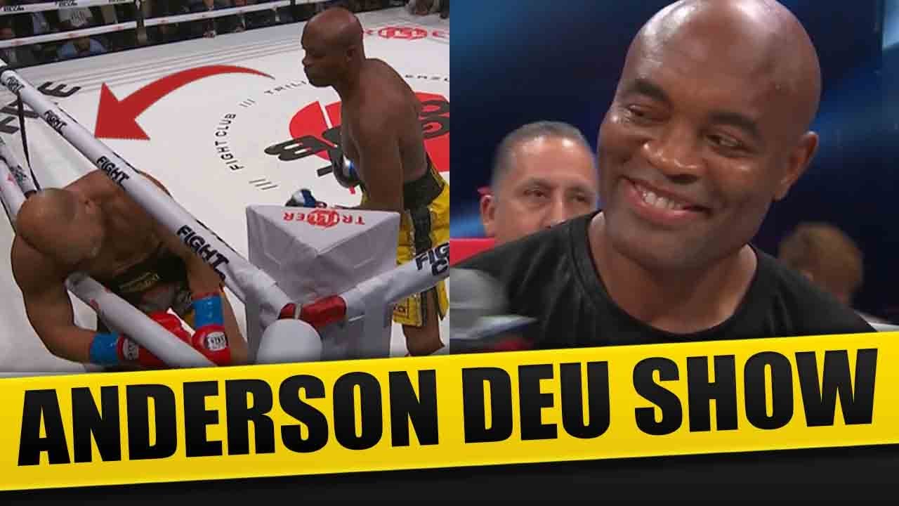 ANDERSON SILVA DEU UM SHOW E APAGOU TITO ORTIZ (RESULTADOS BOXE)