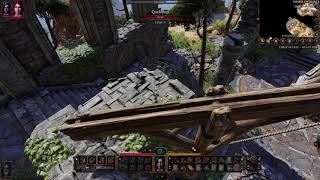 Baldur's Gate 3 Early Access - Evil Rogue vs Bandits [Solo Gameplay]