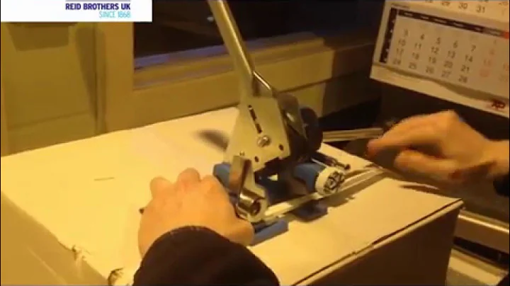 Using SureFast SF1610 All In One Tool with Polypropylene Plastic Strapping