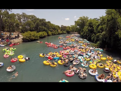 Video: Where and How to Tubing in Texas