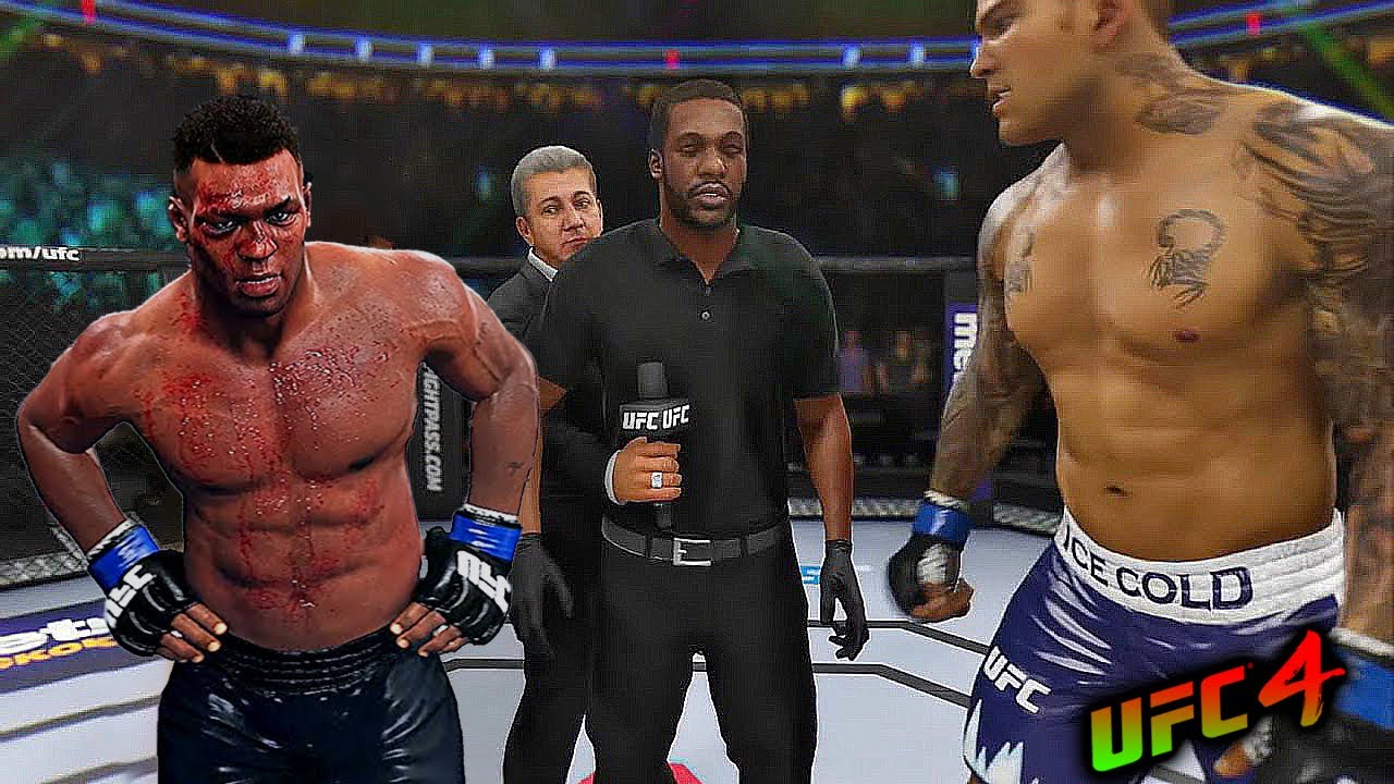 Mike Tyson vs. Isaac Frost Heavyweight Boxer (EA sports UFC 4) .