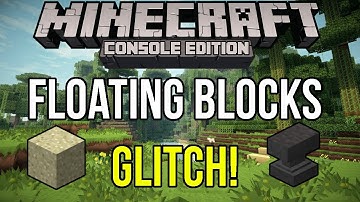 Minecraft Xbox & PS3: Floating Blocks Glitch! | How to Make Any Block Float! [TU14]