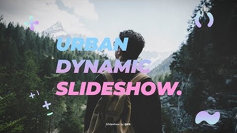 Almost FREE After Effects Template – Urban Dynamic Slideshow [Link in discription!]