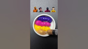 Color mixing of Squid Game part19 #squidgame #squidgame2 #colormixing