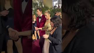 Emily Blunt John Krasinski Golden Globes 2024