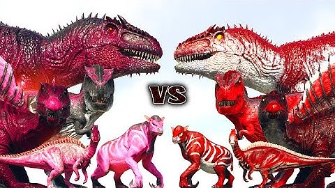 THE TOURNAMENT - EXTINCTION CORE ALPHAS vs. PRIMAL FEAR ALPHAS | ARK Dino Battle 🦎