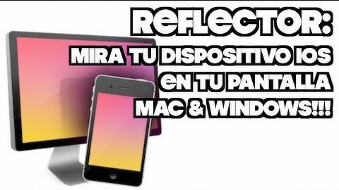 Reflector: Mira Tu Dispositivo iOS En Tu Pantalla!!! Mac o Windows (MAA)