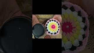 "cute crochet pouch for Alexa😍"#crochet #handmade #alexa#diy#cricketlover