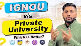 IGNOU vs Private Universities (Online/Distance) | Which Is Better in 2026? | Online vs ODL Study
