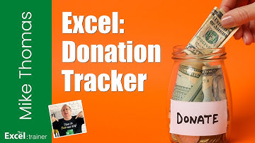 Excel Donation Tracker – See Donations, Progress & Goals at a Glance (inc. FREE Download)