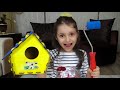 Lina İle Kuş Evi Yapıp Boyadık Çok Güzel Oldu I Funny Kids Video