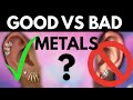 BODY JEWELRY | GOOD METALS VS BAD METALS