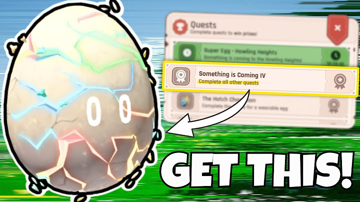 How To Complete All Quests & Claim Prismatic E.G.G. Head in The Hatch!