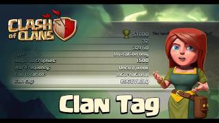 Clash of clans - Clan Tag Search feature!