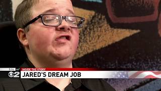 Inside the Story: Man living with muscular dystrophy gets to work in dream job