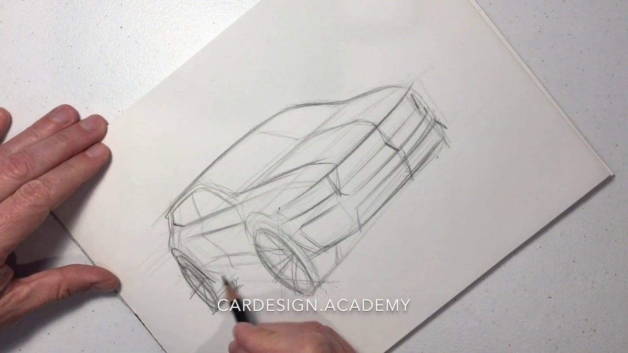 Car Design 101- Sketching an SUV - YouTube
