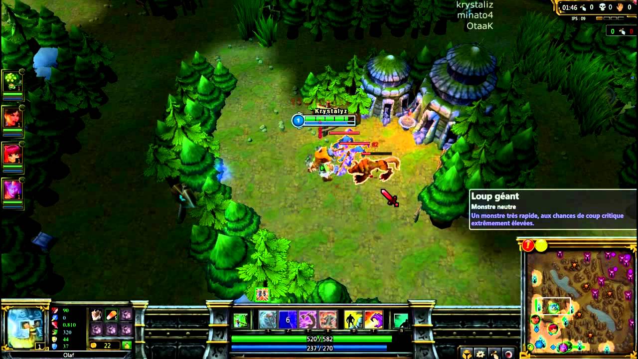 Shaco ap counter jungle Olaf Krystaliz vs Otak :D