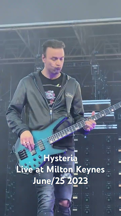 Hysteria Live at Milton Keynes(June/25 2023) #Muse #Hysteria #Bass #Status