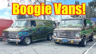 National Boogie Van Day 2024  Van Show At Whittier Narrows