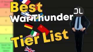 I RANKED Every Nation In War Thunder Just To Make Every One Angry