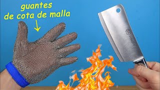 ¡LOS 5 MEJORES guantes BLINDADOS + guante ignífugo!