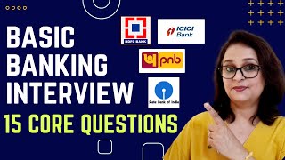 Bank Interview Questions & Answers for Freshers | Private & Public Bank Basic Interview Questions |