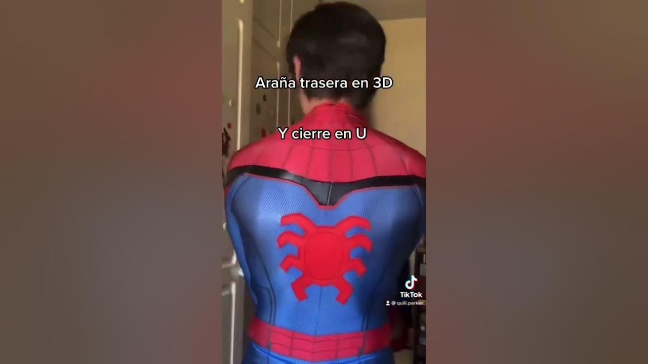 Traje semireplica Spider-Man Homecoming ? #shorts - YouTube