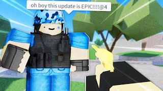 THE BEST ARSENAL UPDATE YET... NEW COPS UPDATE (Arsenal Roblox)