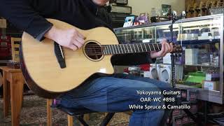 SP店】Yokoyama Guitars OAR-GB #897 & OAR-WC #898 - YouTube