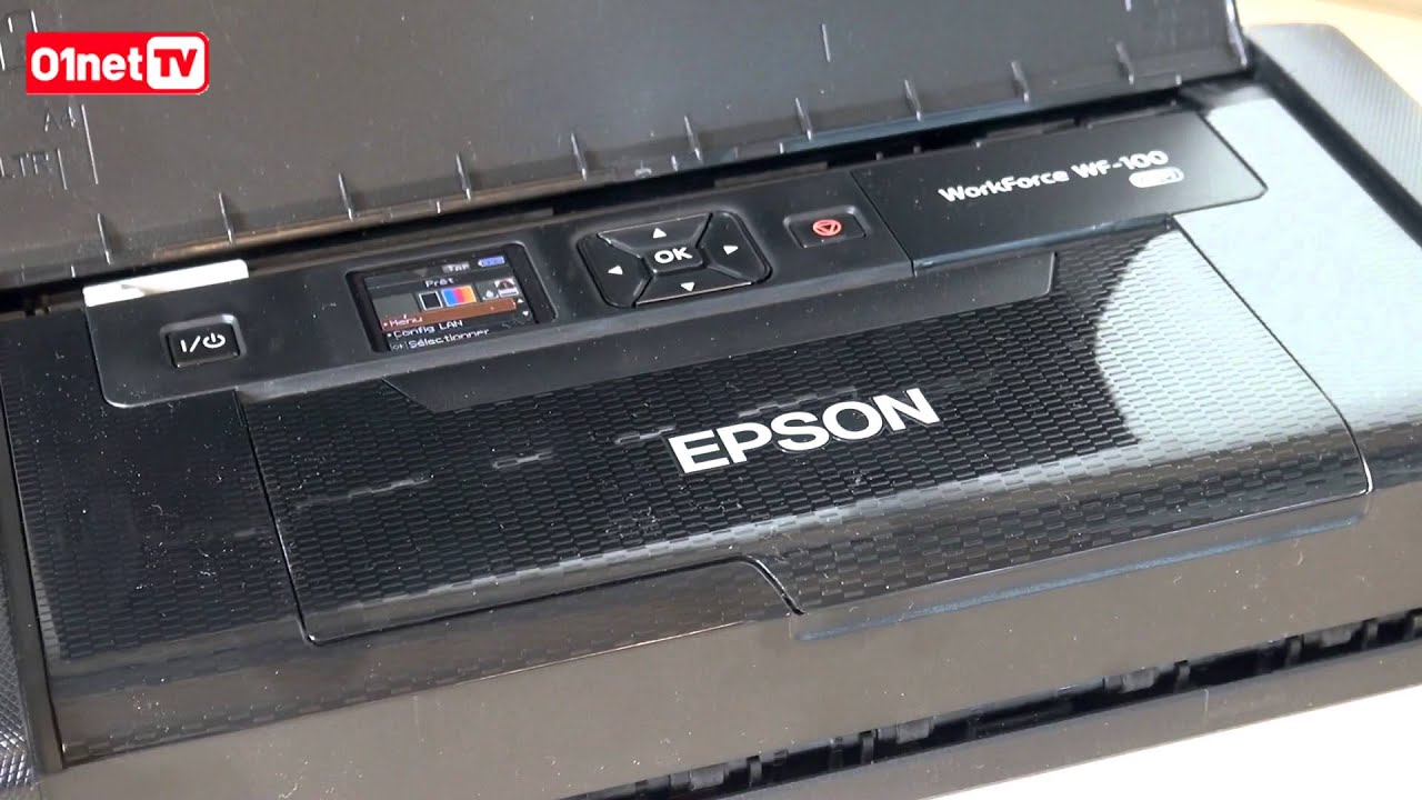 Test du Epson WorkForce WF-100 : une imprimante qui vous suit partout 