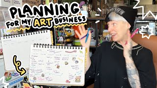 ART TIPS ✦ managing my full-time art business | self employed illustrator