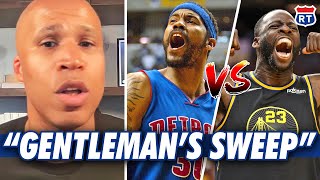 Who Would Win Between the 2017 Warriors and the 2004 Pistons? | Richard Jefferson and Channing Frye