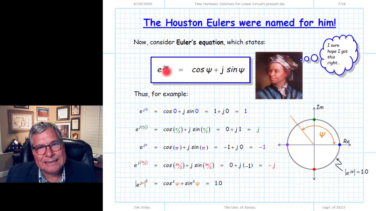 Time Harmonic Solutions