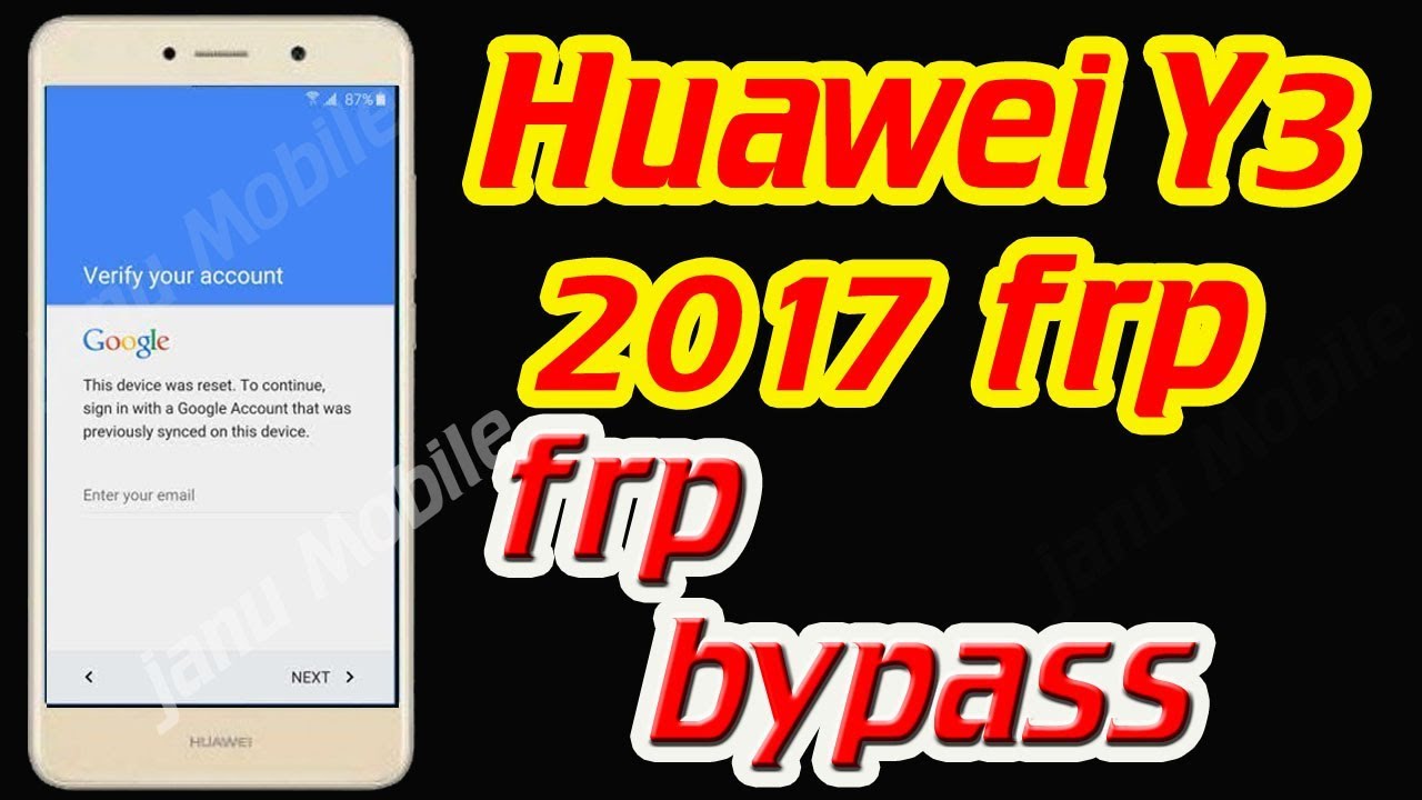 bypass huawei y3