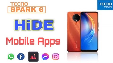 How to Hide Apps in Tecno Spark 6 | Tecno Spark 6 Hide App