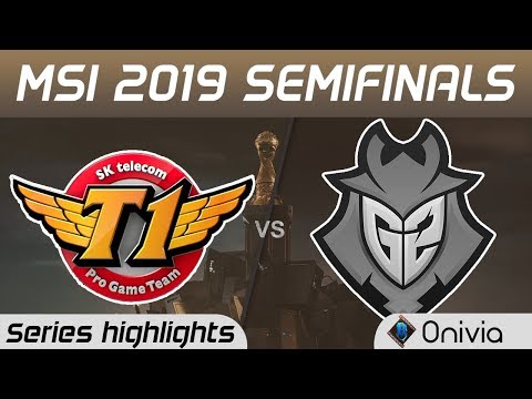 SKT vs G2 Highlights All Games MSI 2019 Semifinals SK Telecom T1 vs G2 Esports by Onivia