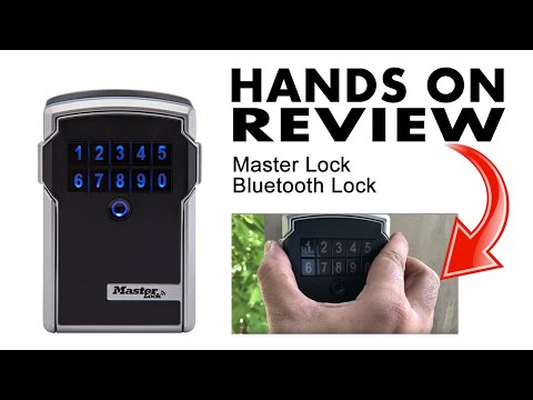 Master Lock Lock Box Bluetooth Wall Mount Key Safe Review - AdmirD