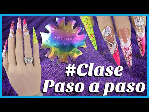 #Clase Paso a Paso Cortador de Sonrisa & Acrílico / Easy French Smile Cut | #IraisNails