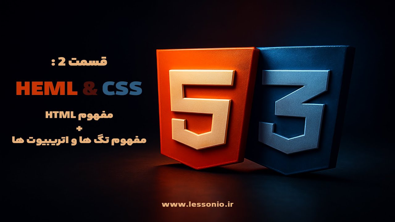 قسمت 2: مفهوم کامل زبان HTML + مفهوم تگ و اتریبیوت در زبان HTML - YouTube