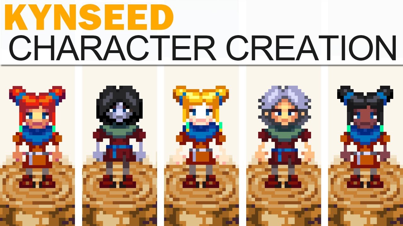 Kynseed Character Creation (Male & Female, Full Customization, All Options, More!) YouTube