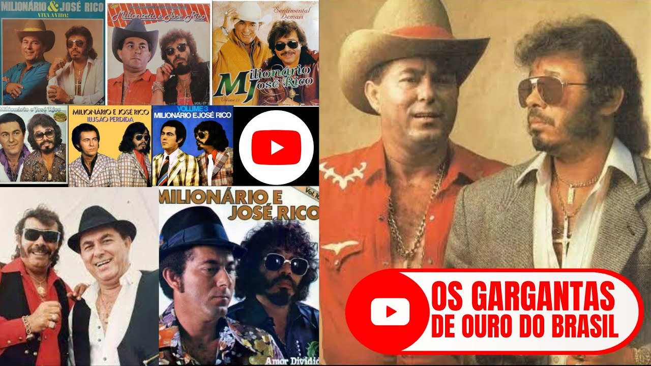 Coletânea de Sucessos  Álbum de Milionário e José Rico 