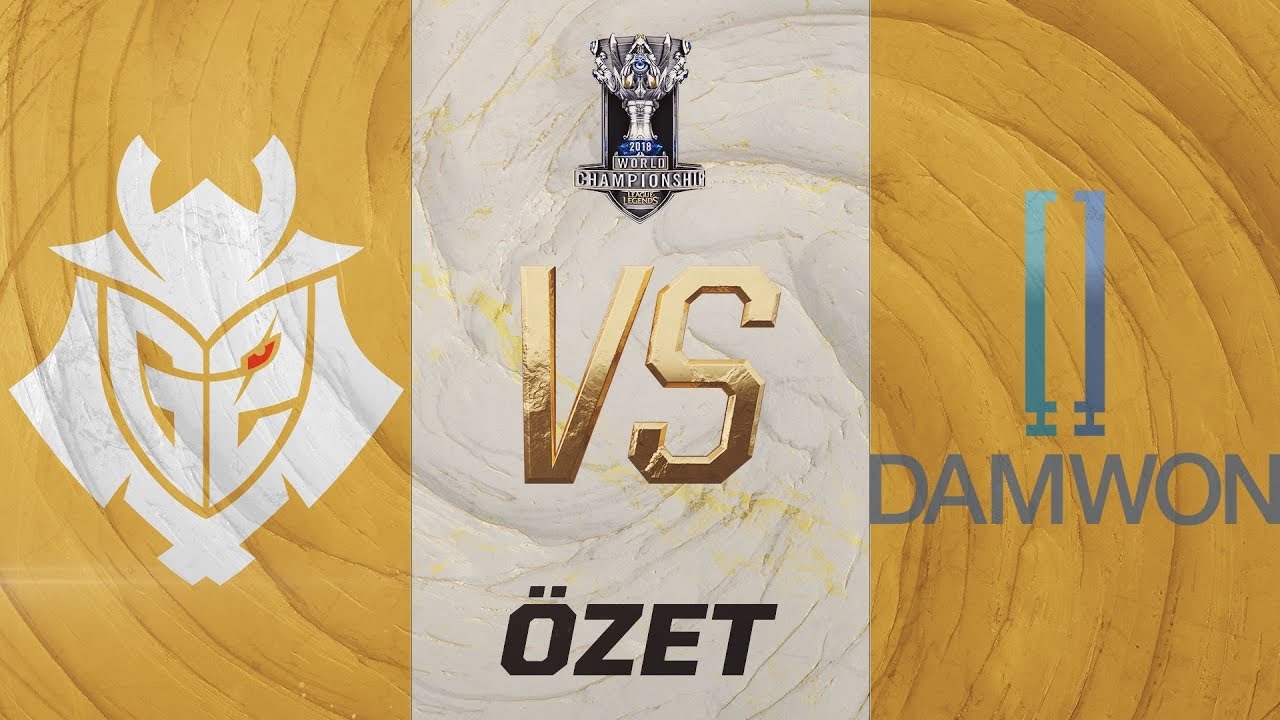 G2 Esports ( G2 ) vs DAMWON Gaming ( DWG ) 2. Maç Özeti | Worlds 2019 Çeyrek Final