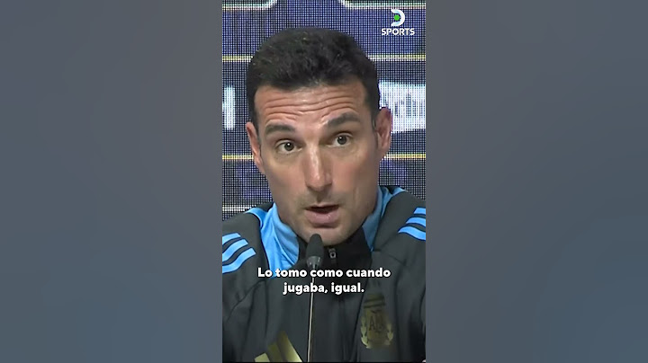 😢 ¡EL MOMENTO EMOTIVO DE SCALONI EN LA CONFERENCIA DE PRENSA!