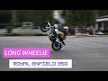 Bullet 350 wheelie by indian army stunt rider manish rathi teamtornadoes