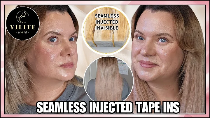 ✨ YILITE SEAMLESS INJECTED TAPE-IN HAIR EXTENSIONS | Full Demo & Honest Review | Clare Walch ✨
